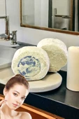 2'li Tüm Cilt Sıkılaştırıcı Gerdirme Yüz Yoga Yüz Bakım Peeling Lifli Sabun+Taş - 5
