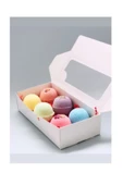 4 Adet Peeling Nemlendirici El Yapımı Doğal Renkli Kokulu Pedikür Ayak Nem Bombası Nem Topu - 1