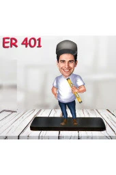 Özcan Tasarım Kişiye Özel Ahşap Biblo - Erkek Meslek Karikatür Biblo 41 thumbnail 1