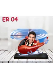 Özcan Tasarım Kişiye Özel Ahşap Biblo - Araç Kullanan Erkek Karikatür Biblo 4 thumbnail 1