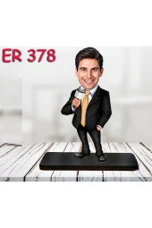 Özcan Tasarım Kişiye Özel Ahşap Biblo - Erkek Meslek Karikatür Biblo 18 thumbnail 1