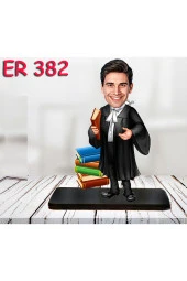 Özcan Tasarım Kişiye Özel Ahşap Biblo - Erkek Meslek Karikatür Biblo 22 thumbnail 1