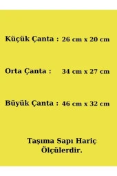 Özcan Tasarım 3'lü Valiz - 3'lü Bavul - 3'lü Çanta ( Kilim Desen ) thumbnail 2