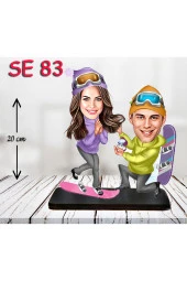 Özcan Tasarım Kişiye Özel Ahşap Biblo - Evlenme Teklifi Biblosu 4 thumbnail 1