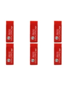 Faber Castell Küçük Kırmızı Okul Silgisi 6 lı - 1