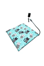 Powertec Isıtmalı Kedi Minderi Kedi Köpek Minderi Isıtıcılı Kedi Minderi Isıtıcı Pad 12volt 45x45cmx5cm - 1