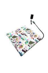 Powertec Isıtmalı Kedi Minderi Kedi Köpek Minderi Isıtıcılı Kedi Minderi Isıtıcı Pad 12volt 45x45cmx5cm - 1