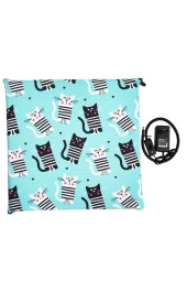 Powertec Isıtmalı Kedi Minderi Kedi Köpek Minderi Isıtıcılı Kedi Minderi Isıtıcı Pad 12volt 45x45cmx5cm - 2