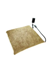 Powertec Isıtıcılı Kedi Köpek Minderi Kedi Isıtıcı Minder Isıtmalı kedi minderi 12VOLT 45X45CMX4CM - 1