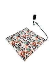 Powertec Isıtmalı Kedi Minderi Kedi Köpek Minderi Isıtıcılı Kedi Minderi Isıtıcı Pad 12volt 45x45cmx5cm - 1
