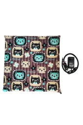 Powertec Isıtmalı Kedi Minderi Kedi Köpek Minderi Isıtıcılı Kedi Minderi Isıtıcı Pad 12volt 45x45cmx5cm - 2