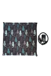 Powertec Isıtmalı Kedi Minderi Kedi Köpek Minderi Isıtıcılı Kedi Minderi Isıtıcı Pad 12volt 45x45cmx5cm - 2