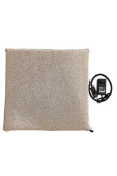 Powertec Isıtıcılı Kedi Köpek Minderi Kedi Isıtıcı Minder Isıtmalı kedi minderi 12VOLT 45X45CMX4CM - 2