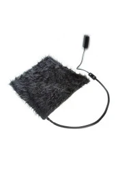 Powertec Kedi Köpek Isıtıcı Ped 48x48cm 5cm Kalınlık Peluş Yumusak Kumaş Yıkanabilir 12v Ile Çalışır - 1