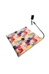 Powertec Isıtıcılı Minder Kedi Köpek Minderi Isıtıcılı Kedi Minderi 12volt 45x45cmx4cm - 1