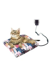 Powertec Kedi Isıtıcı Minder Köpek Isıtıcı Yatak Minder Su Geçirmez Kedi Isıtıcı Pad Isıtıcı Minder - 2