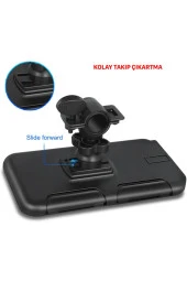 Cimricik Motosiklet Telefon Tutucu Bisiklet Telefon Tutucu Su Geçirmez Pfs - 2