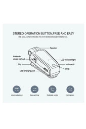 resolut Fineblue Fq-10 Pro 10 Saat Konuşma Bluetooth 5.0 Kulaklık Kablosuz Kulaklık Stereo Mikrofon - 2