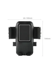 resolut Otomatik Kilitli Gidon Bağlantılı Motosiklet Bisiklet Telefon Tutucu 5-8.2 inç arası telefon uyumlu thumbnail 3