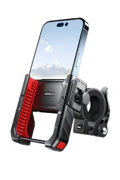 SUPORTE Profesyonel Motosiklet Bisiklet Telefon Tutucu Gidon Bağlantılı 4.6-7.0 inç telefon uyumlu Joyroom - 1