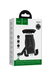 resolut Hoco CA119 Motosiklet dikiz aynası tutucusunu 4,5-7,0 inç telefon uyumlu thumbnail 1