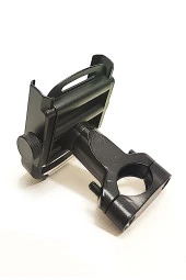 resolut Alüminyum Gövdeli Gidon Bağlantılı Telefon Tutucu Yeni Model Siyah thumbnail 4