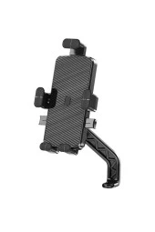Powertec Darbe emici telefon tutucu motosiklet scooter için 4-7inç telefonları destekler - 3