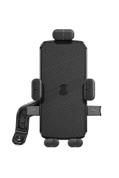 Powertec Darbe emici telefon tutucu motosiklet scooter için 4-7inç telefonları destekler - 4