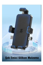 SUPORTE Darbe emici telefon tutucu motosiklet scooter için 4-7inç telefonları destekler thumbnail 1