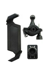 Powertec Arora Beatrix Uyumlu Kilit Mekanizmalı Çapraz Suporte Telefon Tutucu Ayna Bağlantılı - 7