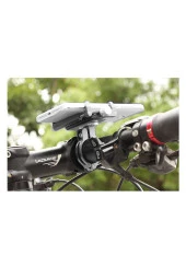 resolut Bisiklet Motorsiklet Gidon metal Vidali siyah Telefon Tutucu Kr01 - 8