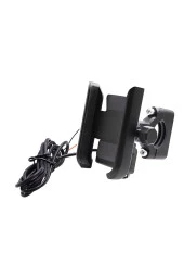 resolut Motosiklet Telefon Tutucu Usb Şarjlı Alüminyum Alaşım Gidon Bağlantılı - 1