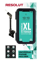 resolut Suporte Motosiklet - Bisiklet Telefon Tutucu Kapalı Model 7 Inch AYNA Bağlantılı ( Xl Büyük Boy ) - 1