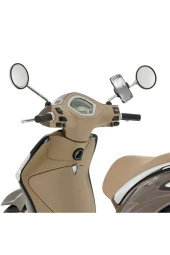 Powertec Piaggio Uyumlu Ayna Bağlantılı Telefon Tutucu Black - 1