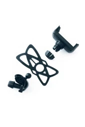 Powertec Piaggio Uyumlu Ayna Bağlantılı Telefon Tutucu Black - 4