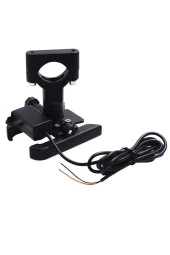 Powertec Motosiklet Telefon Tutucu Usb Şarjlı Alüminyum Alaşım Gidon Ve Ayna Bağlantılı - 4
