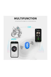 Tristar Bt22 Kask Kulaklığı Bt Interkom Sistemi Su Geçirmez Bluetooth 5.0 Yeni Model 22siyah - 6