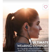 Boyun bandı Bluetooth kulaklık orijinal kulakiçi spor gürültü azaltma kulaklık - 6