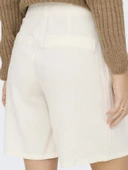 ONLY Bayan Keten Şort 15278792 thumbnail 2