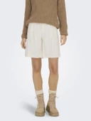ONLY Bayan Keten Şort 15278792 thumbnail 5