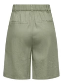 ONLY Bayan Keten Şort 15278792 thumbnail 2