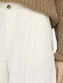 ONLY Bayan Keten Şort 15278792 thumbnail 4