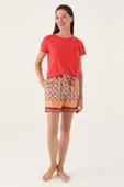 Pierre Cardin 8821 Daisy Kadın Şort Pijama Takım - 1
