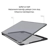 Macbook Pro 13inç M1-M2, TPU Outdoor A1706 A1708 A1989 A2159 A2251 A2289 A2338 ile Uyumlu - 5