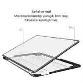 Macbook Pro 16inç M1-M2-M3-M4, TPU Outdoor (Touchbarsız 16.2" Pro) A2485 A2780 A2991 A3403 A3186 ile Uyumlu - 7