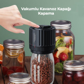 Vakumlu Kavanoz Kapağı Kapama Makinesi - 1
