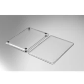 Macbook Pro Kılıf 13inç M1-M2, Kristalline İz Yapmaz A1706 A1708 A1989 A2159 A2251 A2289 A2338 ile Uyumlu - 7