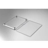 Macbook Pro Kılıf 13inç M1-M2, Kristalline İz Yapmaz A1706 A1708 A1989 A2159 A2251 A2289 A2338 ile Uyumlu thumbnail 5