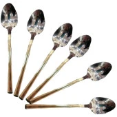 MİRA 6'LI ÇAY KAŞIĞI ALTIN - 1