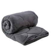 Çift Kişilik Welsoft Yorgan Fluffy V2 Antrasit - 2